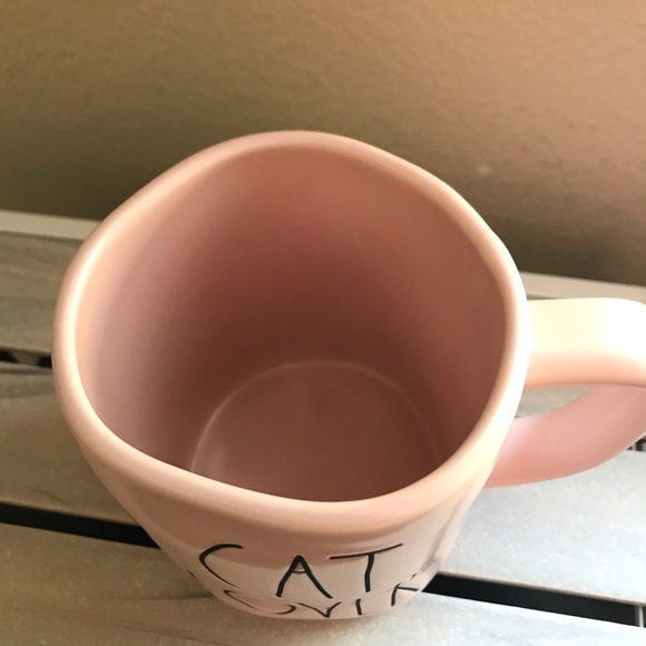 Sold ❌New Rae Dunn Cat Lover Coffee Mug Pink - Picture 5 of 6